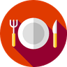 The restaurant logo